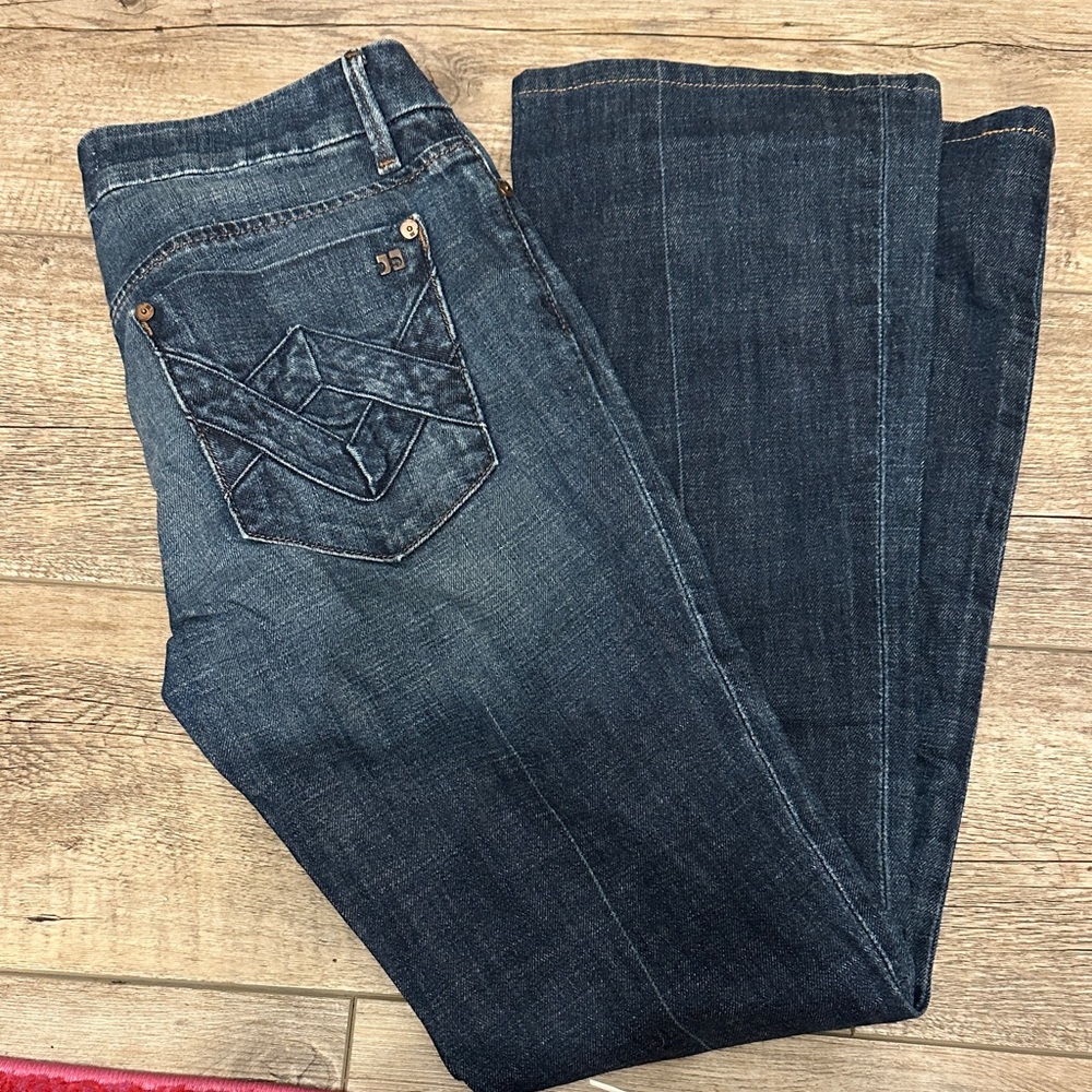 Joe's Jeans Honey Fit Dark Indigo Boot Cut Jeans 26x30
